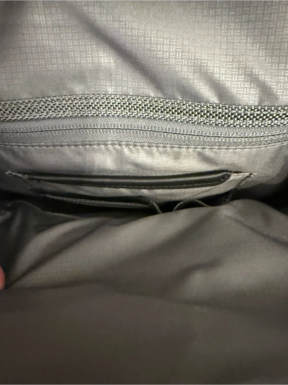 Tumi Black Backpack with JDC Patch